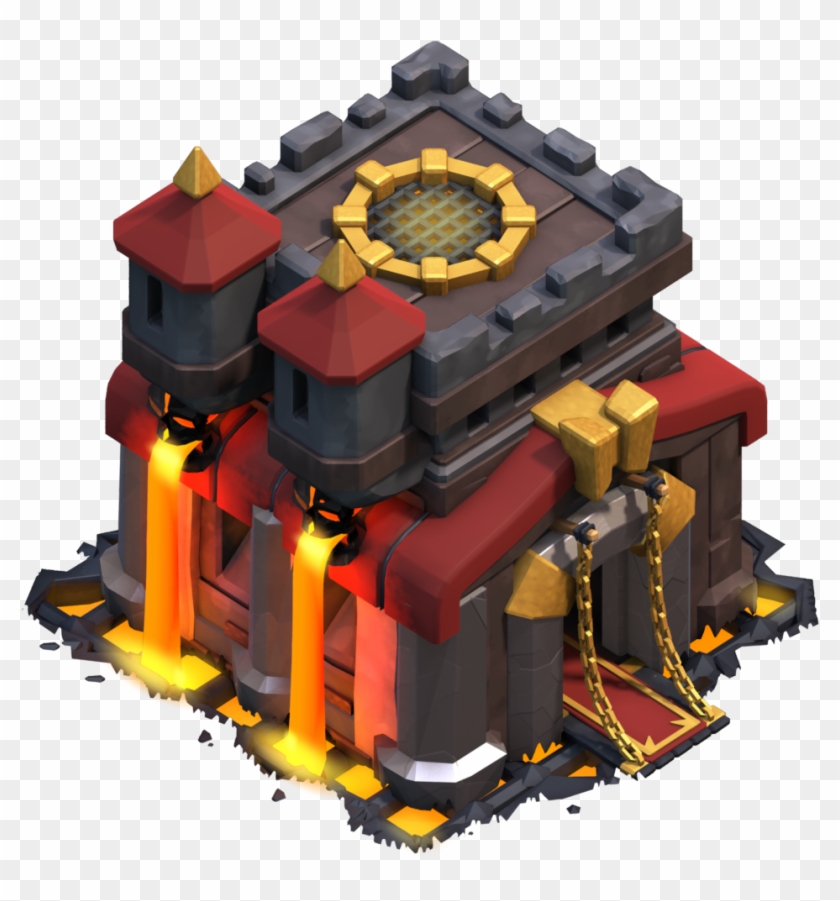 Clash Of Clans Town Hall Clash Of Clans Rathaus Clipart 3375974 Pikpng
