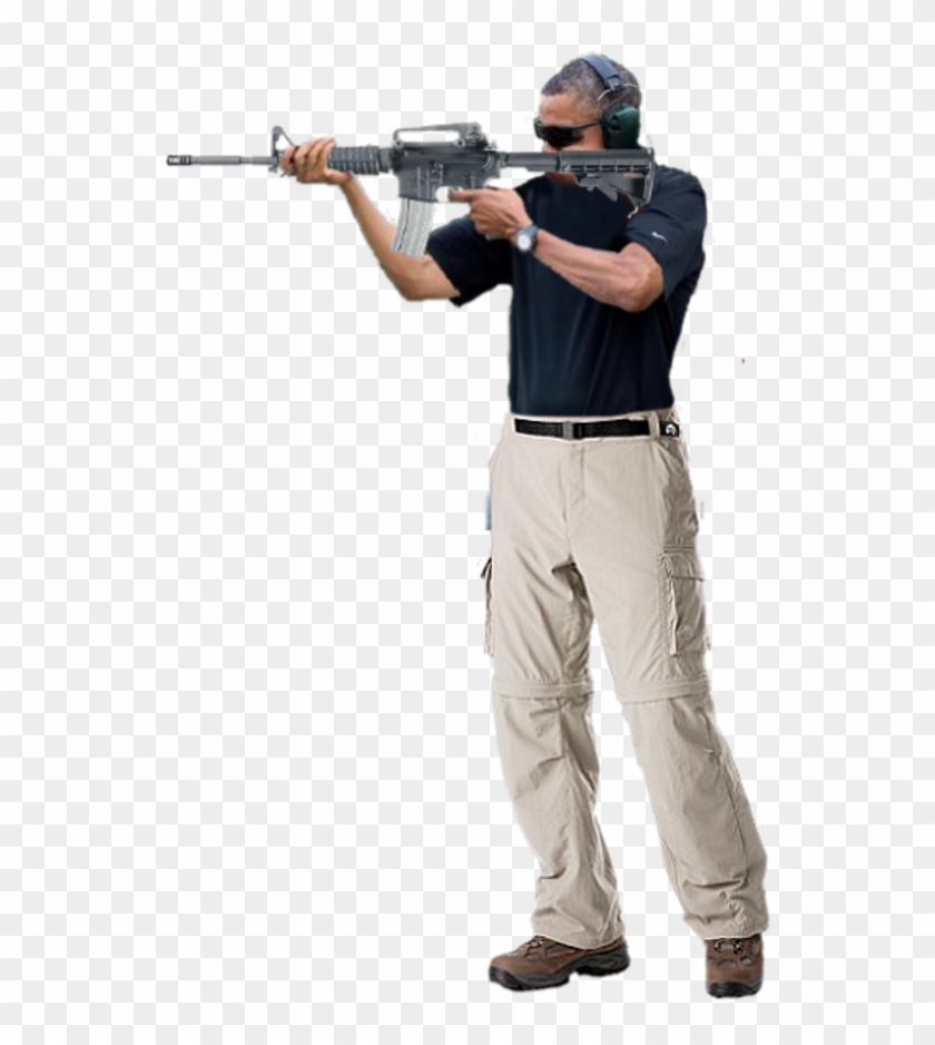Obama Skeet Shooting Photo - Shooting Clipart #3375978