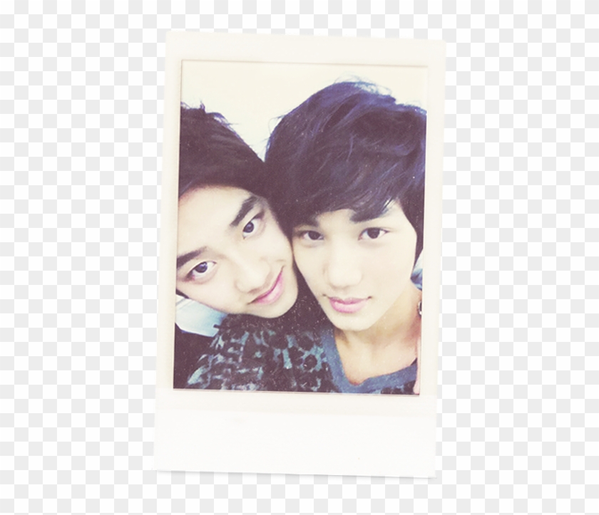 Edit Idk Exo Exo-k Kai Polaroid Weeping Jongin D - Kai Exo Do Clipart #3376048