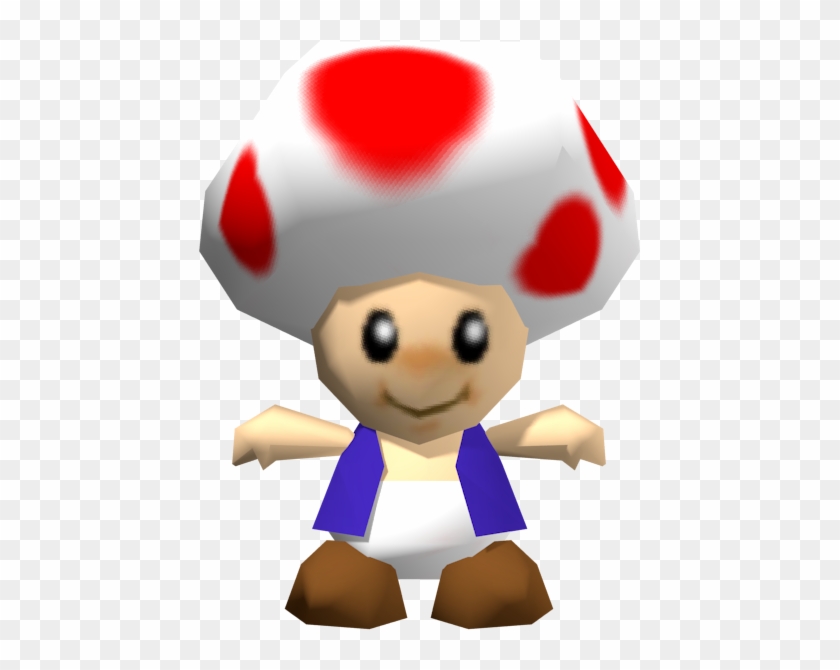 Toad Mario 64 Png Clipart