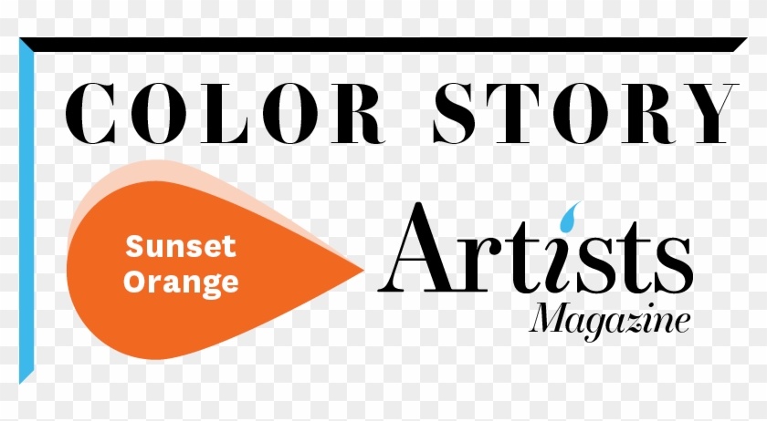 Color Story Sunset Orange Icon - Graphic Design Clipart