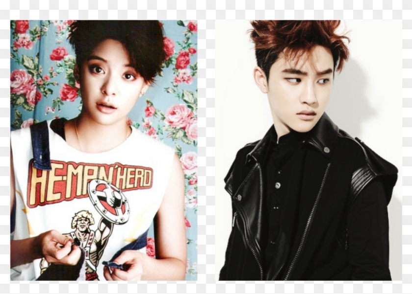 Satan Kyungsoo Who Becomes Squishy - Fx Amber Selfie Clipart #3376262