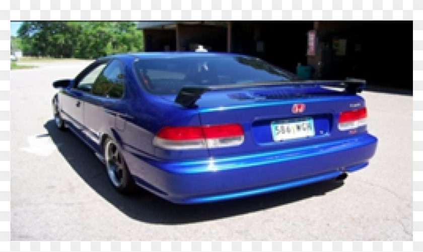Civic 96-00 4dr Carbon Mugen Rear Spoiler - Executive Car Clipart