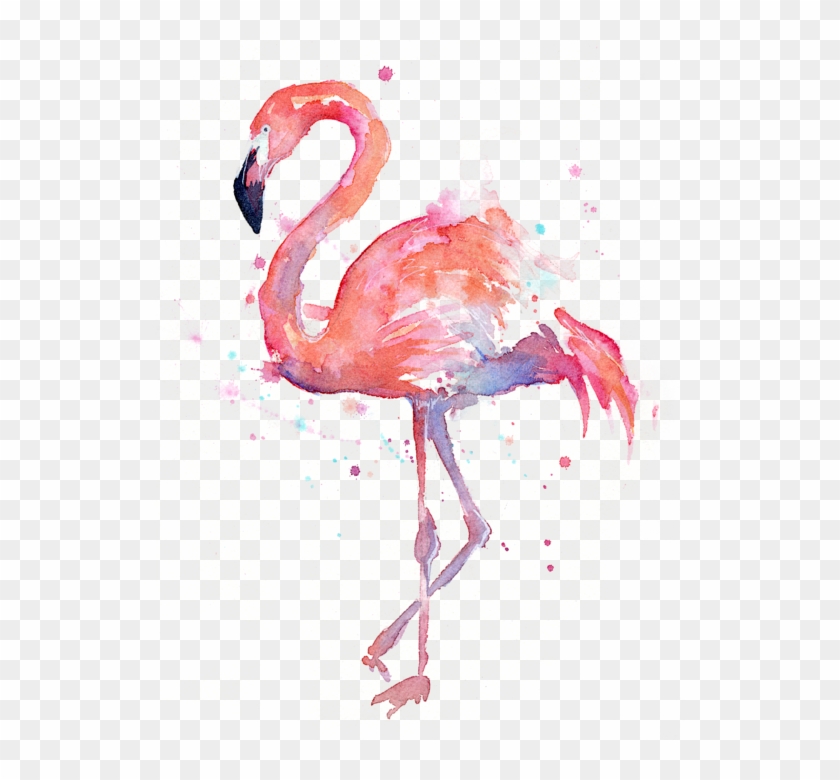 Pink Flamingo - Clipart