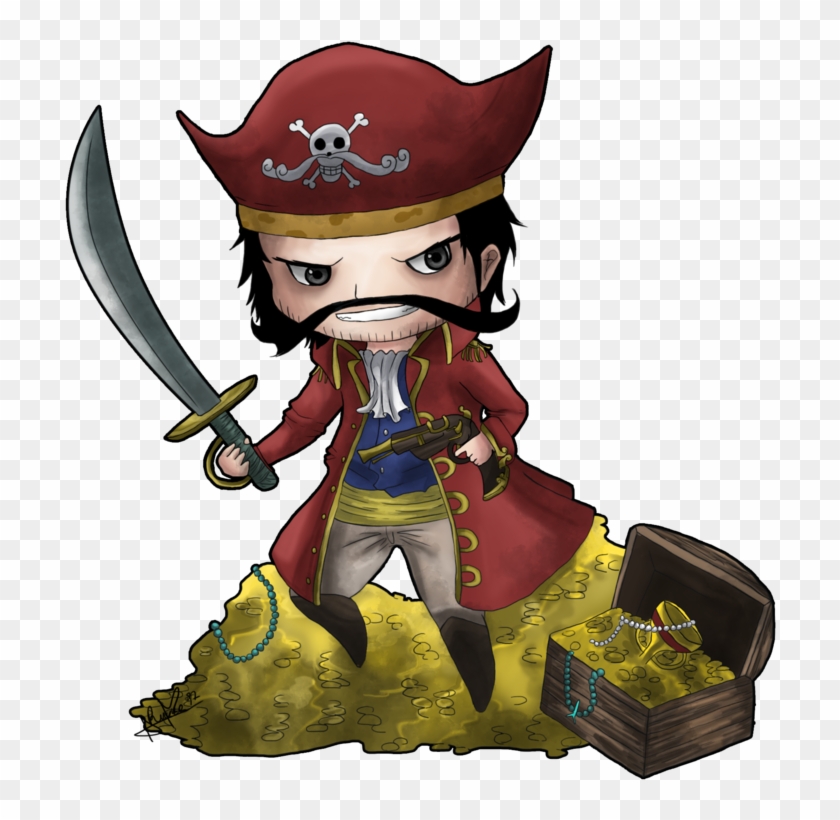 Gol D Roger Png - One Piece Gol D Roger Chibi Clipart