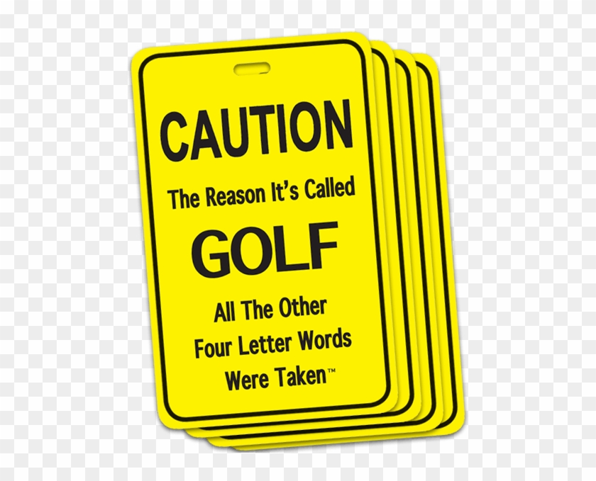 Four Golf Tag Discount Pack - Sign Clipart #3376539