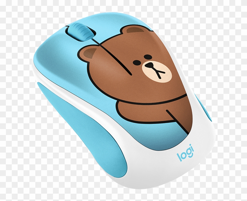 Line Friends Wireless Mice - Logitech Clipart