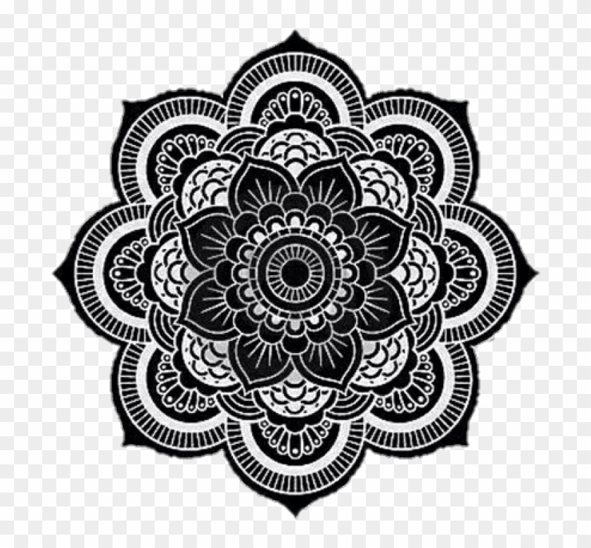 Free Png Mandala Png Image With Transparent Background - Black And White Mandala Png Clipart