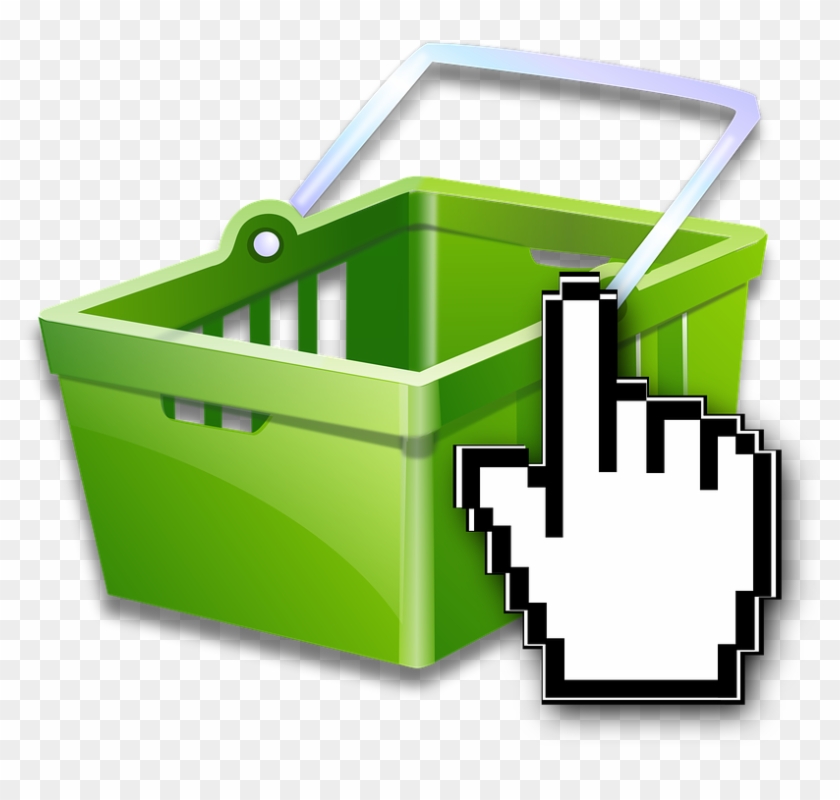 Clipart Shopping Basket - Png Download #3376787