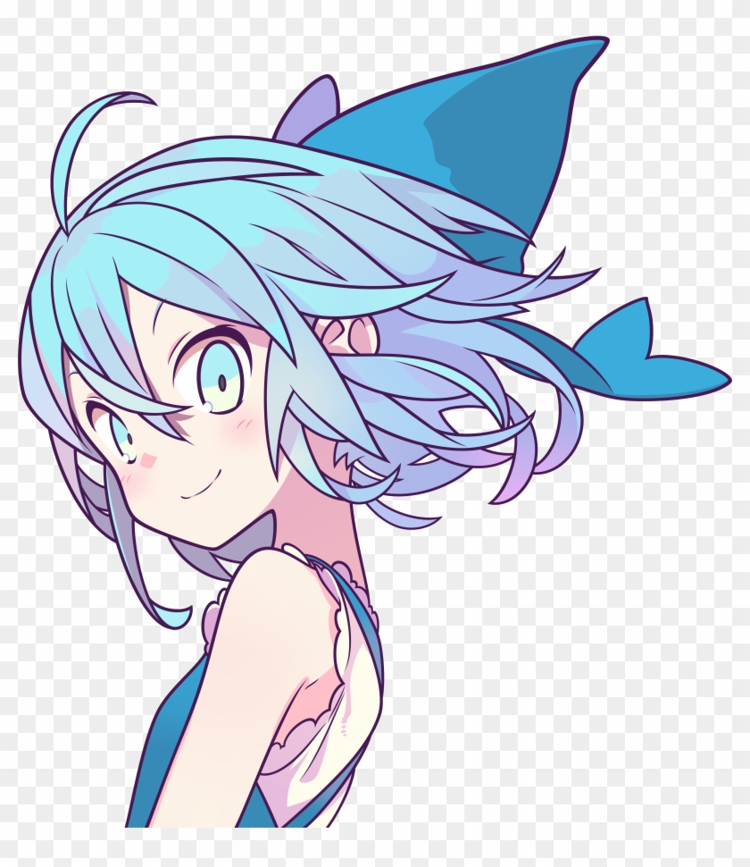 Anime Touhou Cirno Wings Clipart