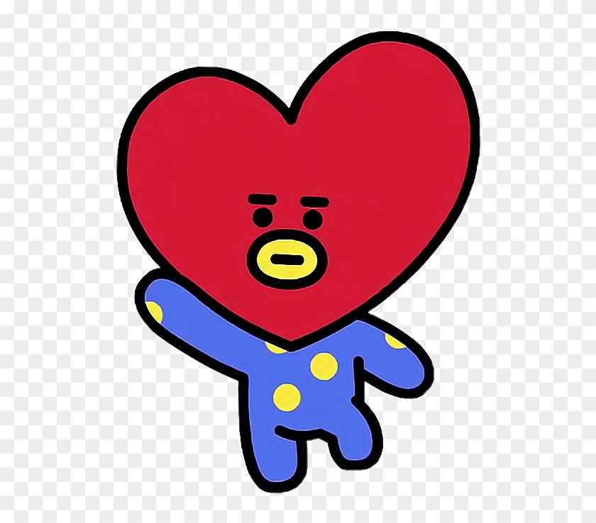 #tata #tae #taehyung #v #bts #line #friends #freetoedit - Imagenes De Bt21 Tata Clipart #3377114