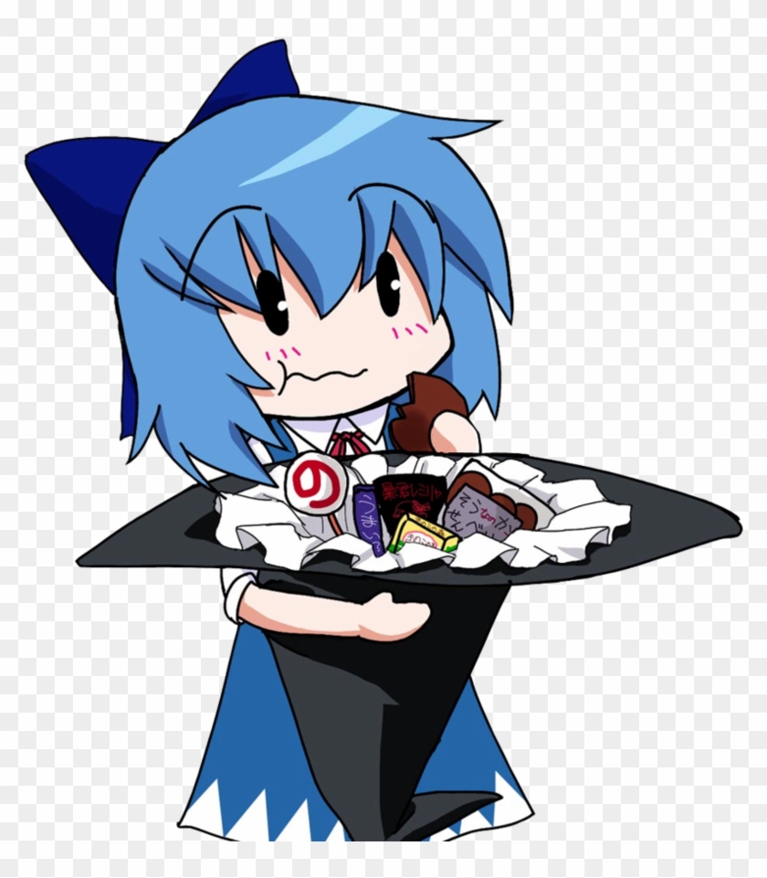 Chibi Halloween - Cirno Halloween Clipart