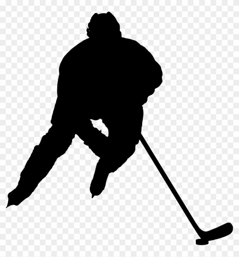 Hockey Silhouette Clipart