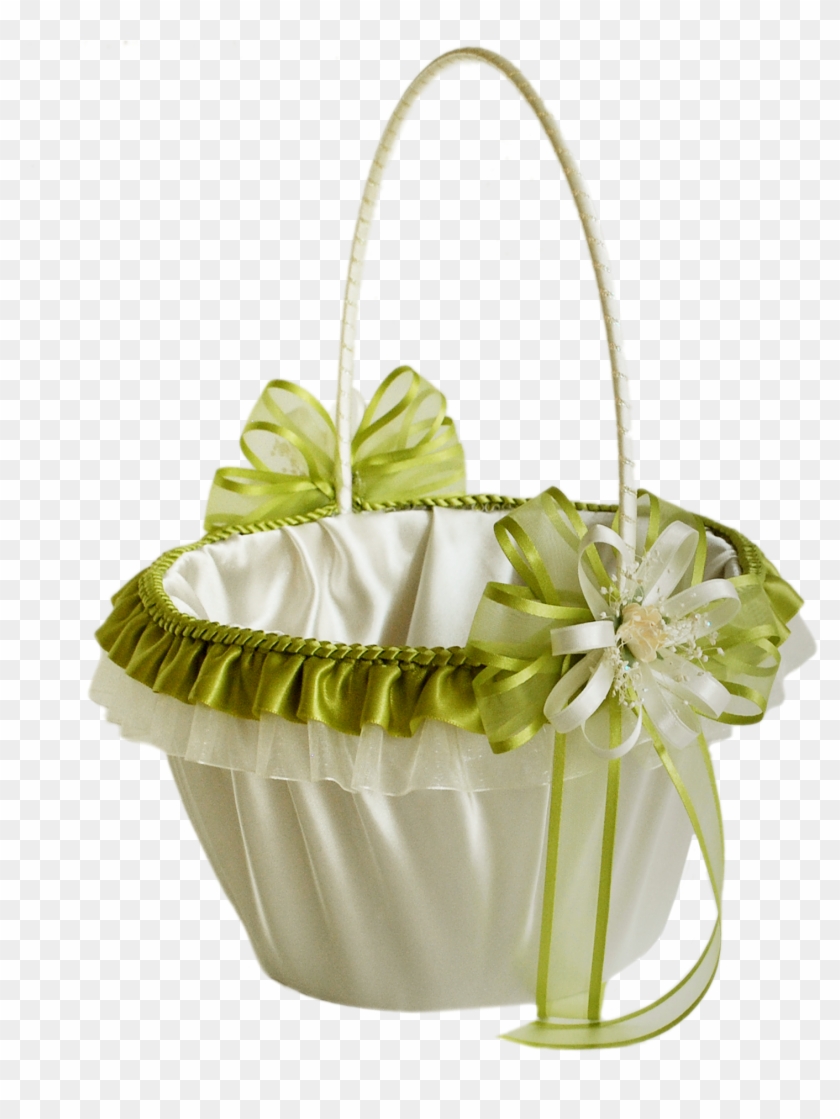 Canasta Para Niñas Floristas - Decoracion De Canastas Para Ofrendas Clipart #3377385
