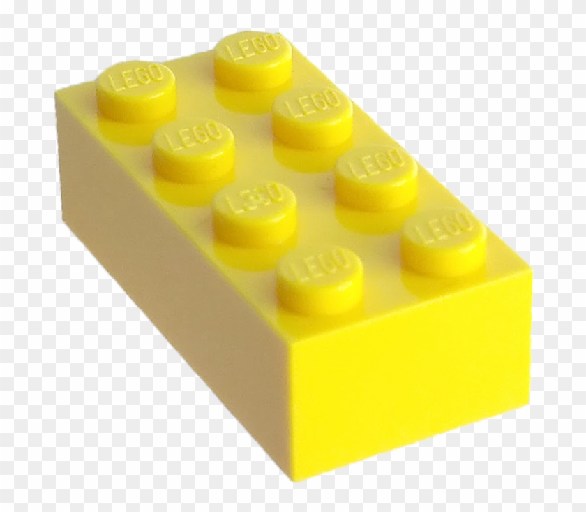 Lego Brick Transparent Background - Yellow Lego Brick Transparent Background Clipart #3377662