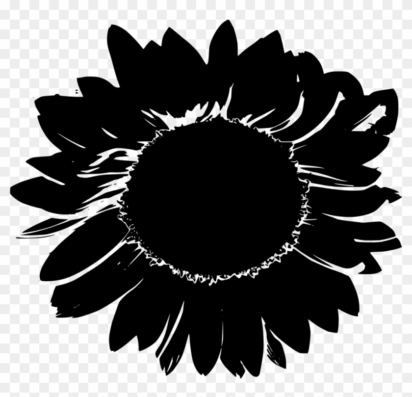 Download Png - Sunflower Transparent Drawing Clipart #3377703