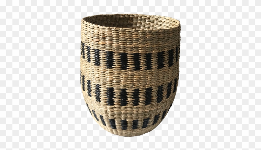 Canasta De Palma Decorativa - Laundry Basket Clipart #3377748