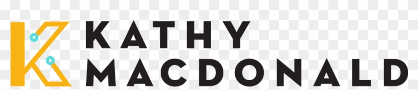 Kathy Macdonald - Logo - Black-and-white Clipart #3378529