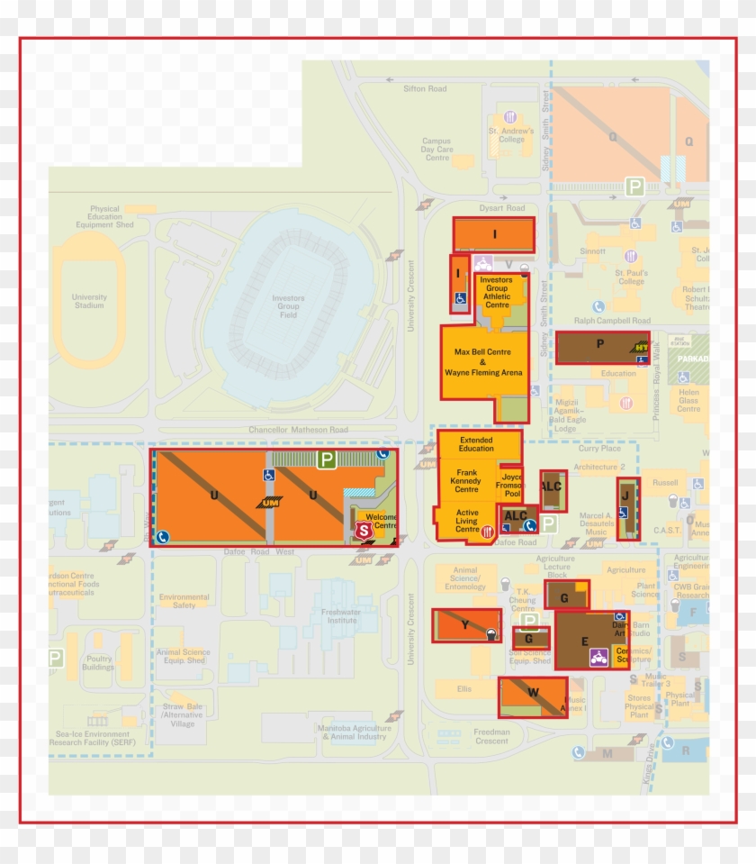 Fg - U Of M Frank Kennedy Gold Gym Clipart
