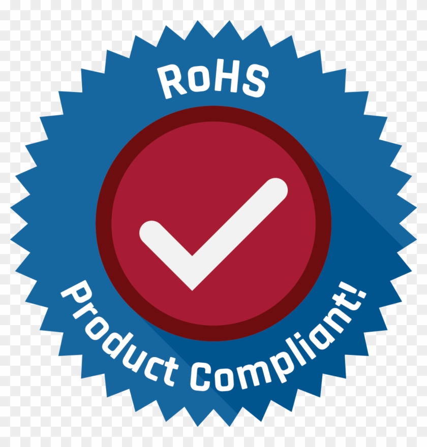 Rohs Compliance Badge - Circle Clipart #3378718