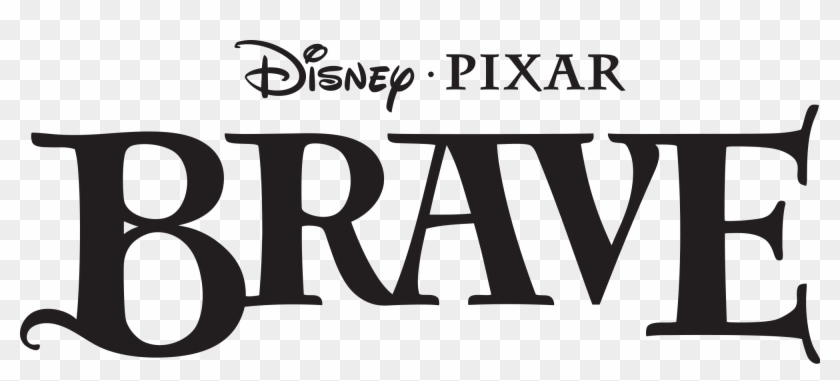 Disney Svg Black And White - Brave Logo Clipart