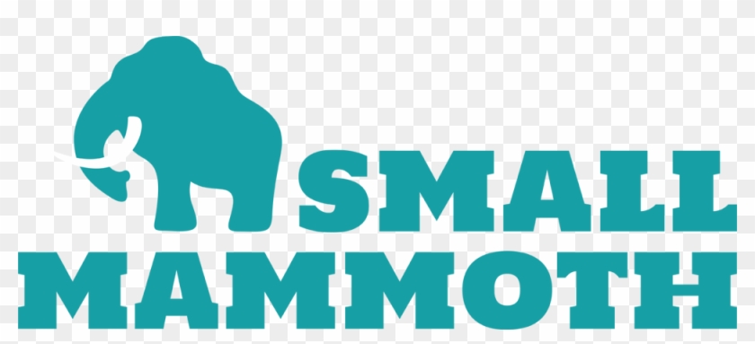 Small Mammoth Logo - Graphic Design Clipart #3379192