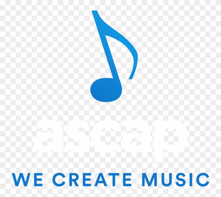 Ascap Logo Primary Wtagline Black - Graphic Design Clipart #3379227