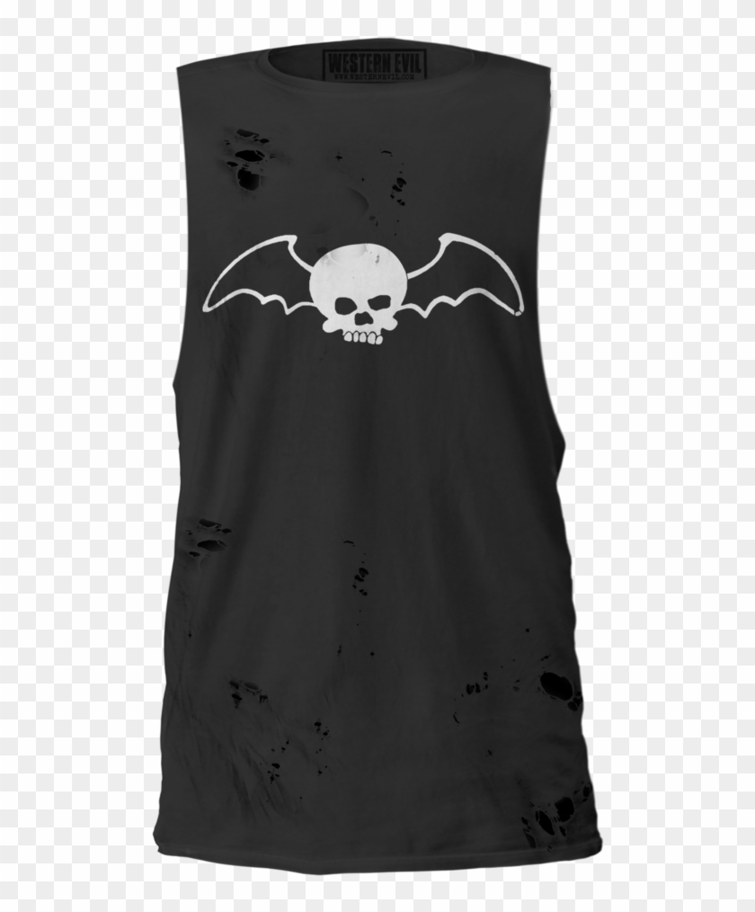 Glenn Danzig "bat Skull" Distressed Unisex Shirt - Illustration Clipart #3379630