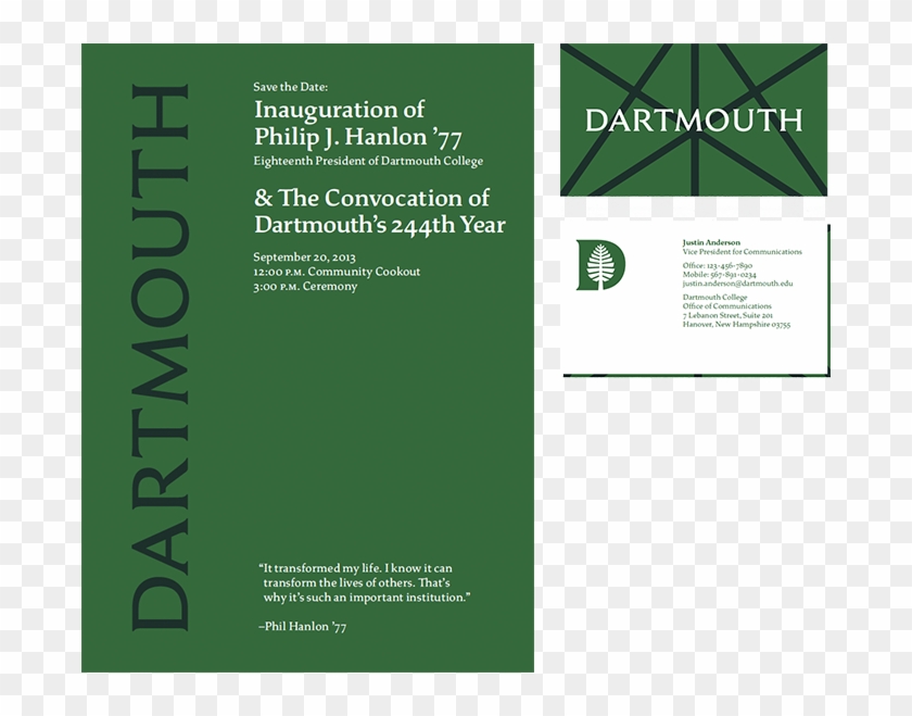 Dartmouth In Use - Brochure Clipart