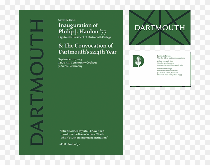 Dartmouth In Use - Brochure Clipart #3379662