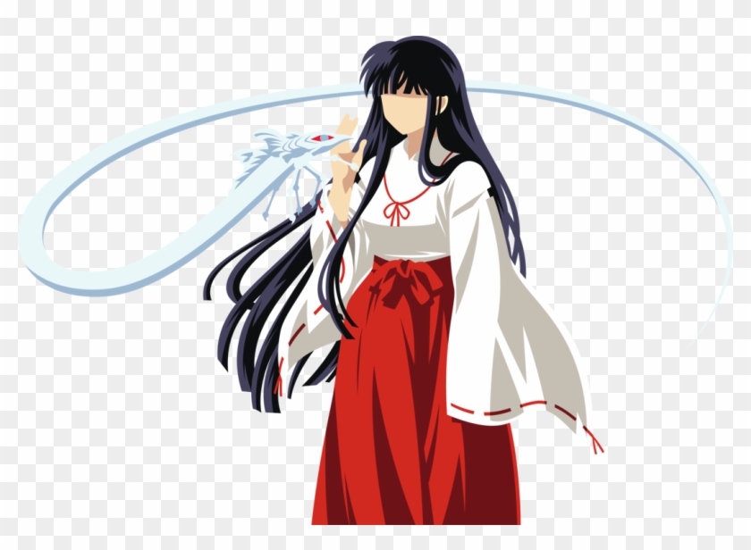 Kikyo Minimalism By Carionto - Kikyo Inuyasha Png Clipart