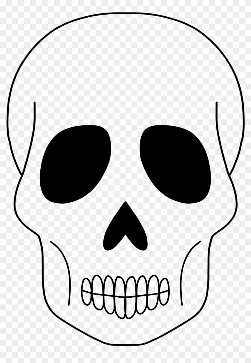 Download The Skull Base As A Transparent Png To Print - Skull Clipart