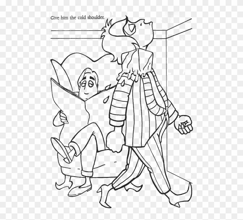 I Fixed Them Up In Photoshop To Be All Crisp And White - Line Art Clipart #3380138