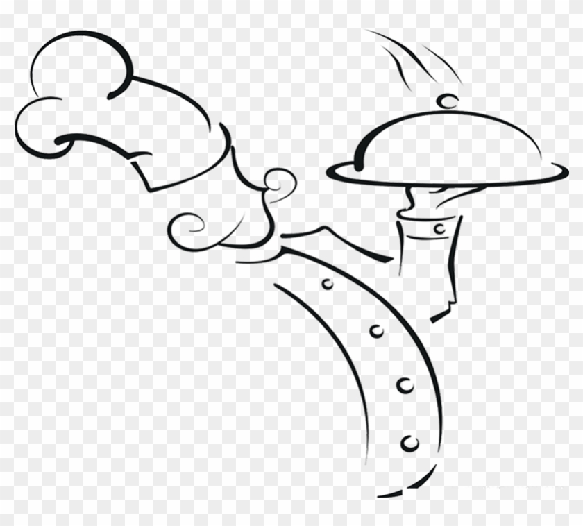 Chefs Uniform Illustration - Chef Png Drawing Clipart #3380330