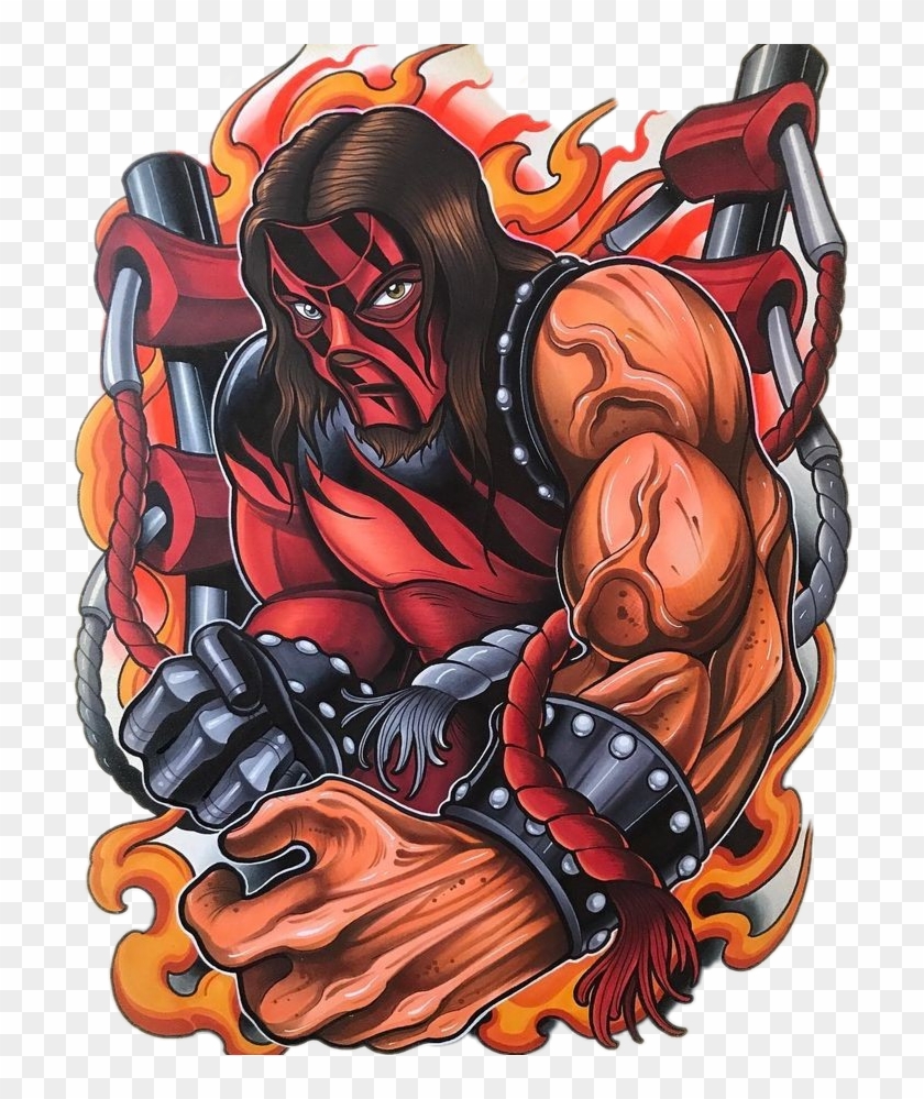 #wwe #wwf #fuckoff #kane - Wwe Kane Through Hell Fire And Brimstone Clipart