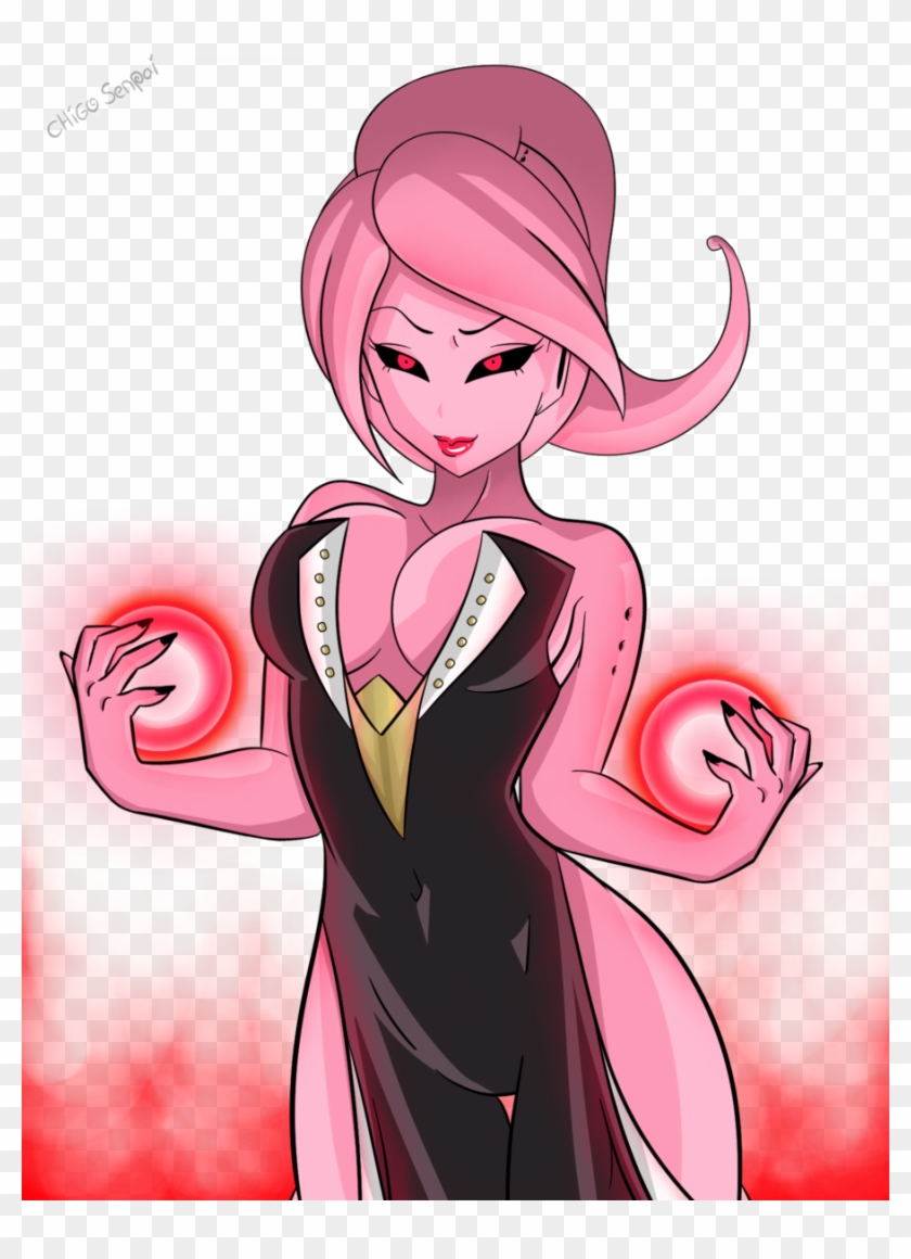 Download Dragon Ball Z Clipart Majin Buu Chi-chi Piccolo - Majin Chi Chi Dragon Ball - Png Download
