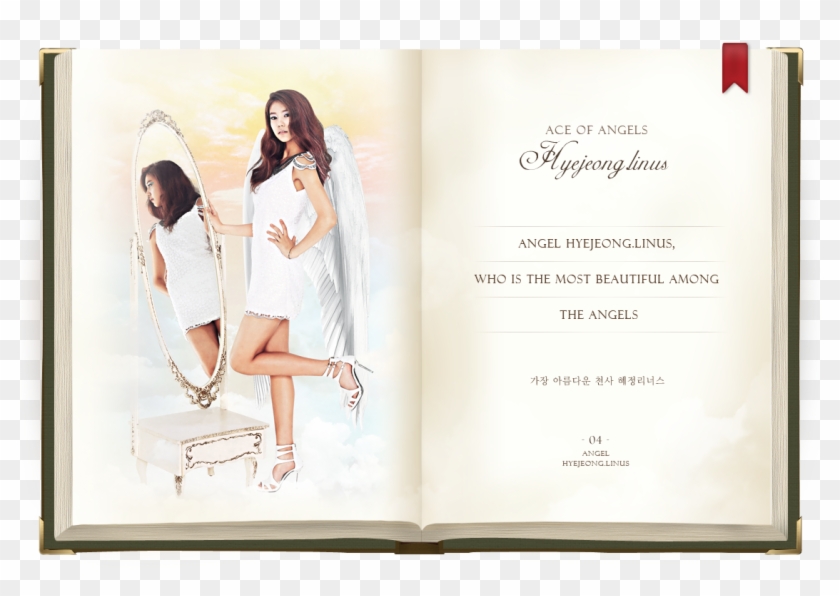 Aoa Reveals Image Teaser Of 3rd Member, Hyejeong - Ace Of Angels Story Clipart