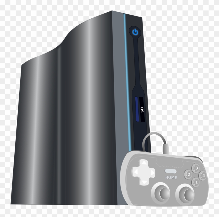 Game Console Video Game Computer Video Controller - Video Games Clip Art - Png Download