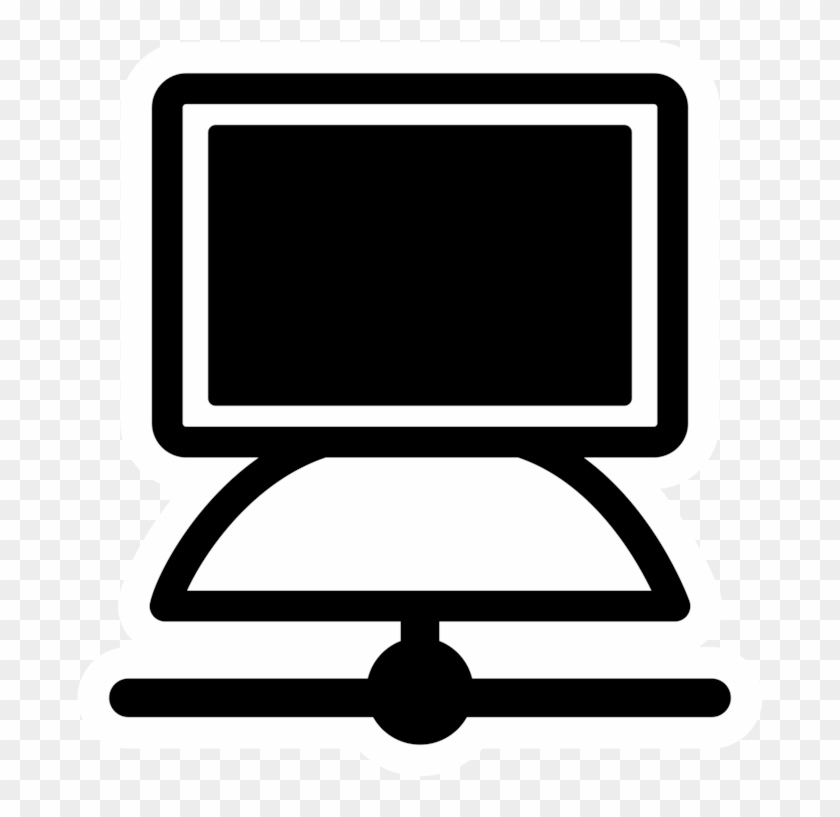Computer Icons Computer Monitors Personal Computer - Icono De Una Terminal Clipart #3381967