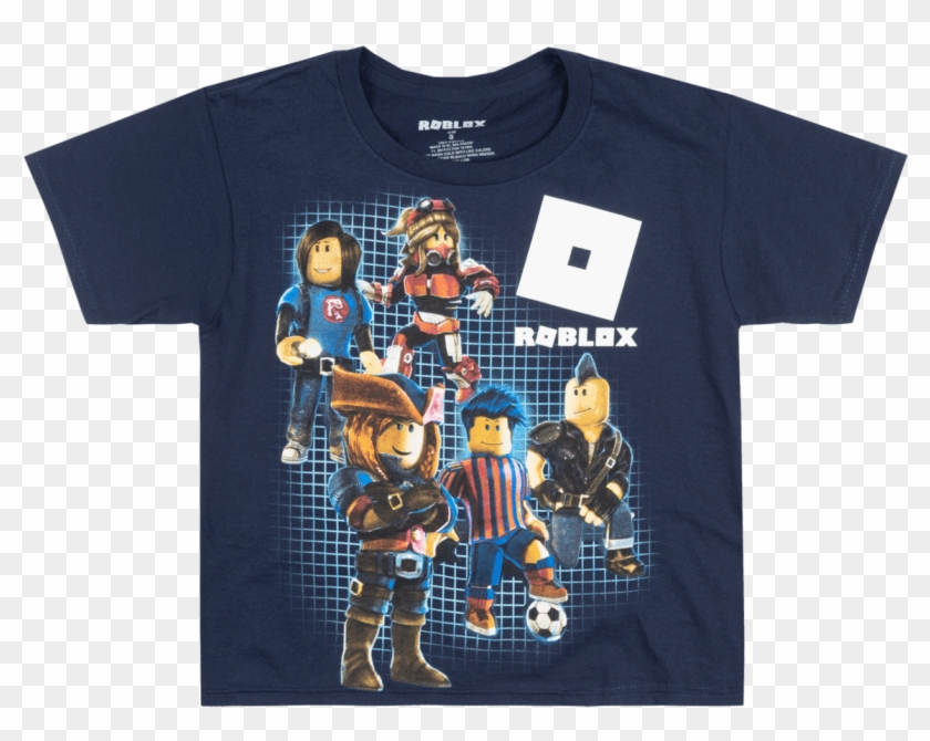 Boys Roblox Characters T-shirt Glow In The Dark Video - Roblox Tee Clipart