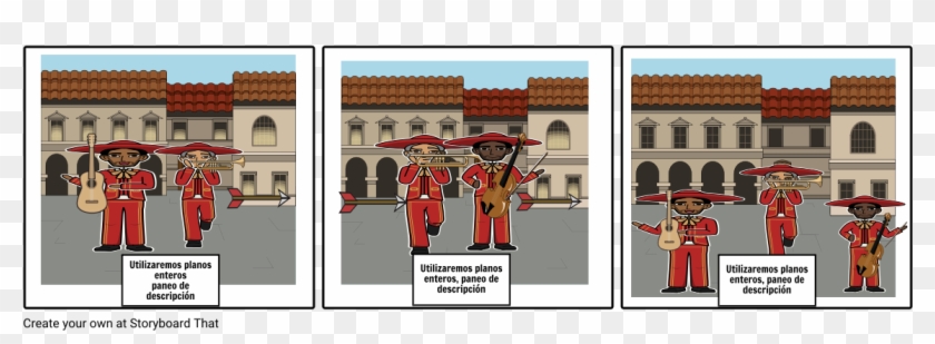 Mariachis - Cartoon Clipart