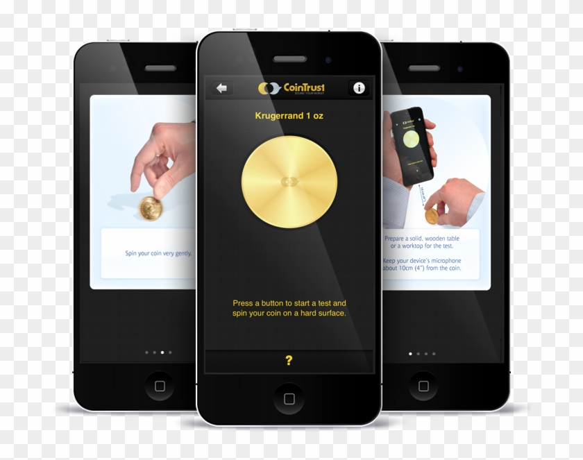 Gold/silver Coins And Bars Sound Verification For Ios - Gold App Clipart