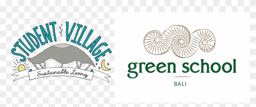 Green School Student Village - Graphic Design Clipart