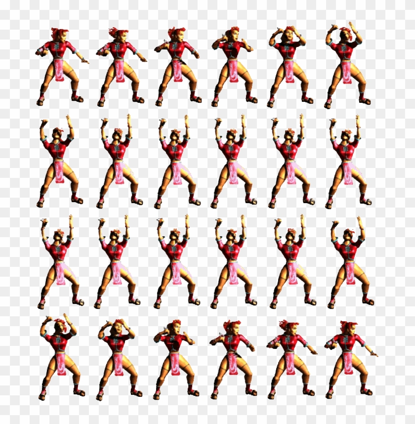 Ki2 Kim Wu Spirit - Killer Instinct Arcade Sprites Clipart #3382559