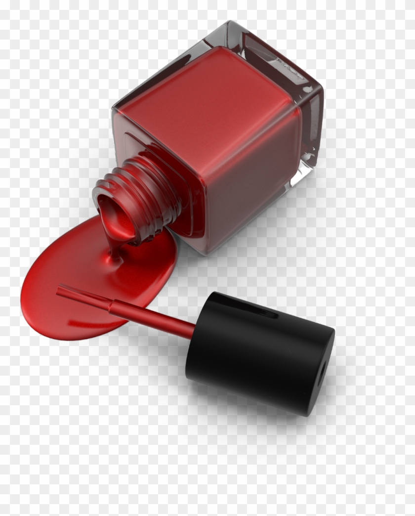 #spill #red #drip #splash #aesthetic #leak #fall #3d - Pouring Nail Polish Png Clipart