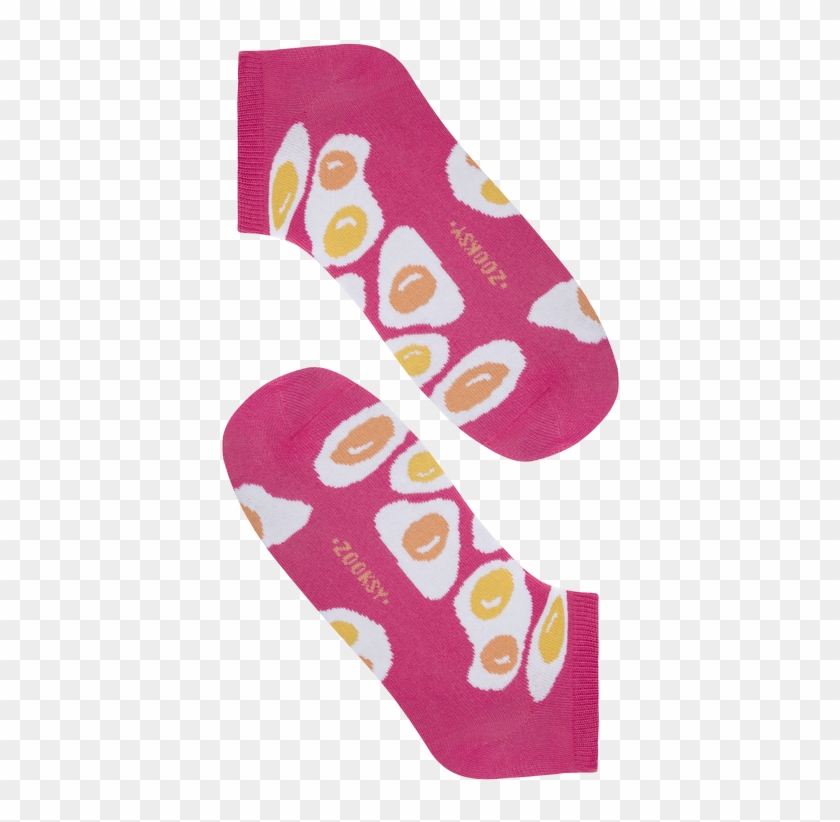 Eggs In A Pink Socks - Sock Clipart #3382910