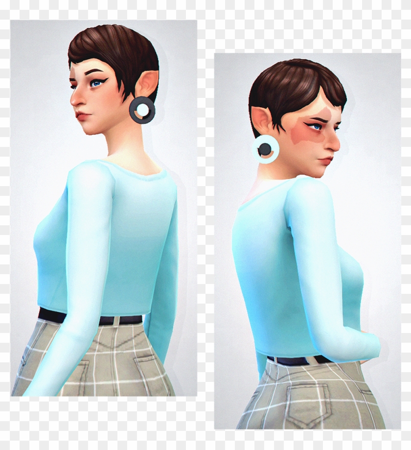 I Think It's Time You Had A Pink Cloud Summer 'cause - Girl Clipart