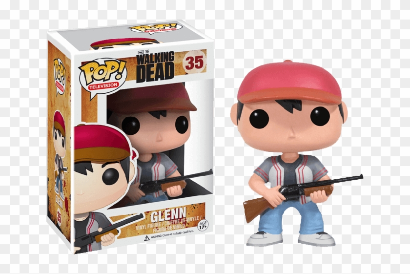 The Walking Dead - Walking Dead Funko Pop Glenn Clipart