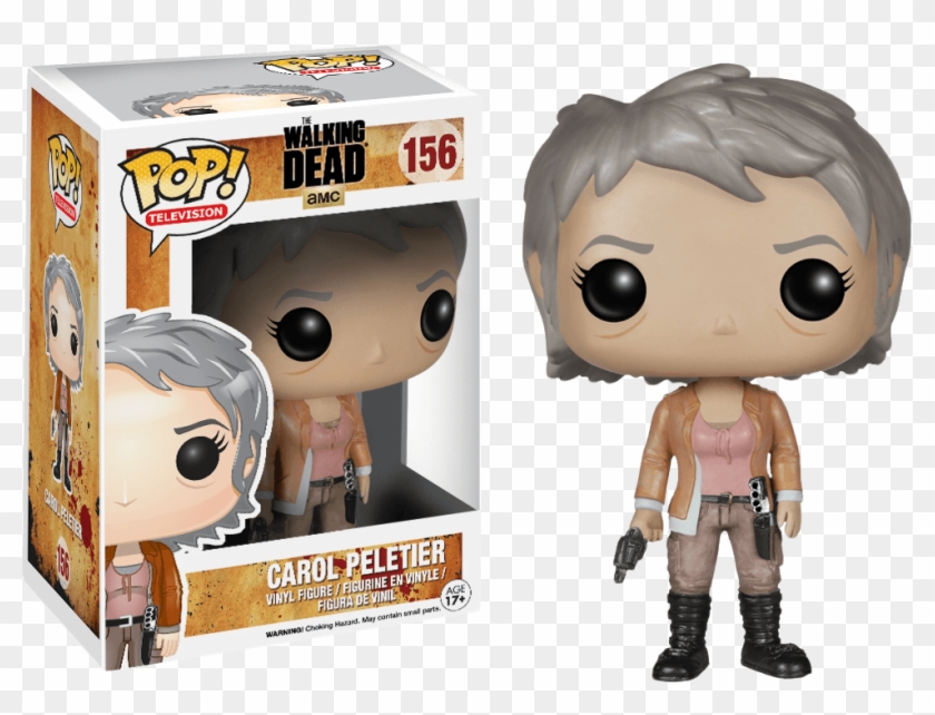 The Walking Dead Pop Vinyl Series - Carol Walking Dead Pop Clipart