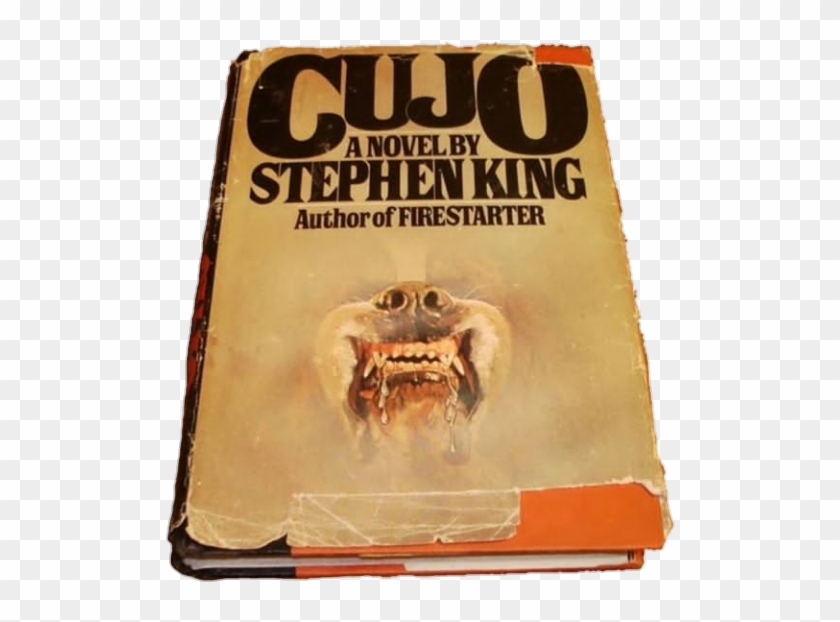Cujo Stephenking Scary Book Books Old Roomdecor Decor - Stephen King Cujo Book Clipart